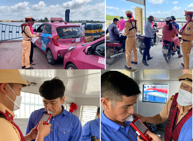 Đội Cảnh sát đường thuỷ số 2: Tuyên truyền hơn 465.000 lượt người ở 8 bến phà, đò